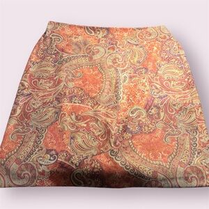 Paul Harris Design Skirt Size 16 Vintage Paisley Design